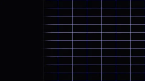 Abstract Grid Patterns Evolving Against Dark Background Dynamic Visual Sequen Stock Footage 341652343