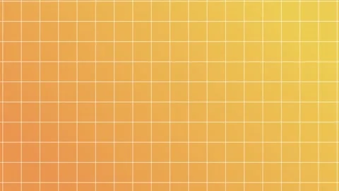 Abstract grid square orange yellow gradient background moving vertically, copy Video stock 296288387