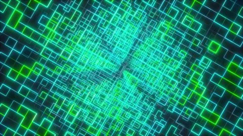 Abstract grid technology background Stockillustratie