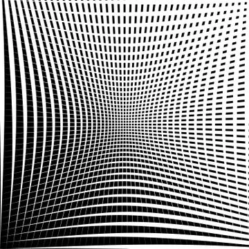Abstract grid texture with distortion effect イラスト素材