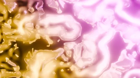 Abstract Ground Animation VJ Loop 4K - Futuristic Music Background Gold Pink Stock Footage 296958547