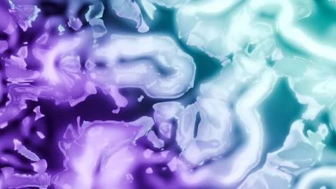Abstract Ground Animation VJ Loop 4K - Futuristic Music Background Teal Purp Stock Footage 296958610