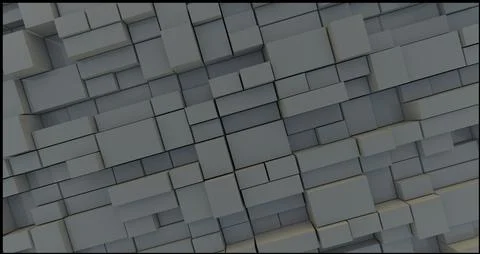 Abstract ground boxes,cubes Stock Photos