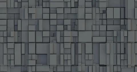 Abstract ground boxes,cubes Foto stock