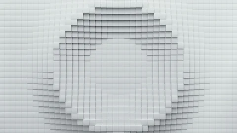 Abstract Ground Ripple, 3d Animation 4k Stock Footage 113062414