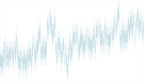 Abstract growing financial graph chart motion background Stock Footage 233235799