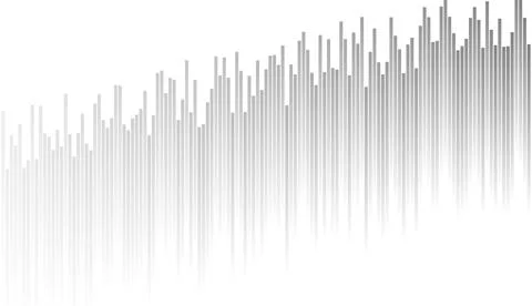 Abstract growing financial graph chart background Illustration