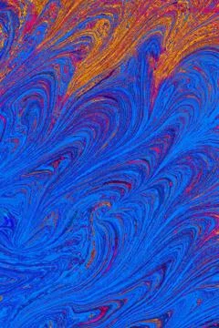 Abstract grunge art background texture with colorful paint splashes. Stock Illustration