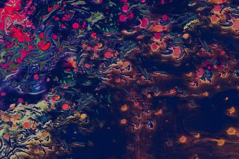 Abstract grunge art background texture with colorful paint splashes Foto stock