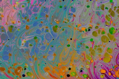 Abstract grunge art background texture with colorful paint splashes. Stock Photos