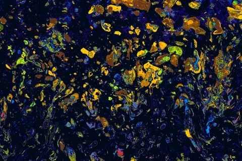 Abstract grunge art background texture with colorful paint splashes. Stock Photos