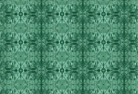 Abstract grunge background with patterns on a green backdrop Stock Illustration