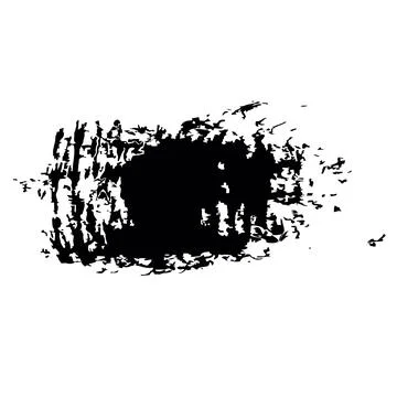 Abstract grunge background for text. Black vector brush strokes. White back.. イラスト素材