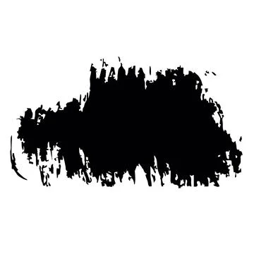 Abstract grunge background for text. Black vector brush strokes. White back.. Stock Illustration