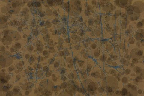 Abstract grunge background with texture of weathered brown cardboard Illustrazione stock