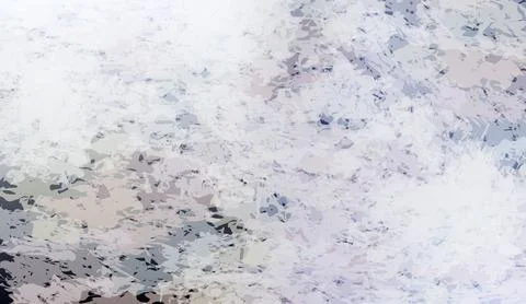 Abstract grunge background with white and grey brush strokes texture digital Stock Illustration