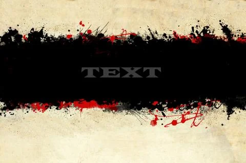 Abstract grunge banner design element Illustrazione stock