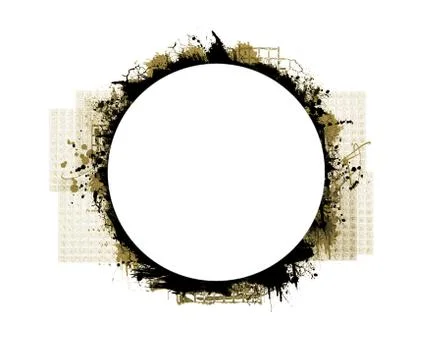 Abstract grunge banner design element Stock Illustration