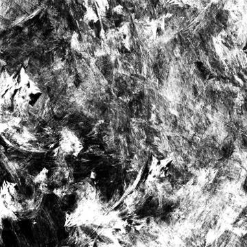 Abstract grunge black texture pattern on white background. Rough noise square Stock Photos