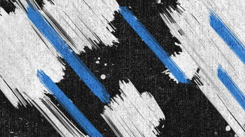 Abstract grunge brush strokes blue white black background Vidéo 328706114