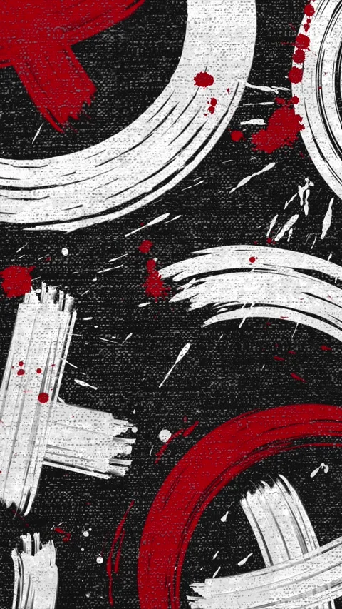 Abstract grunge brushstrokes creating textured background 動画素材 321016700