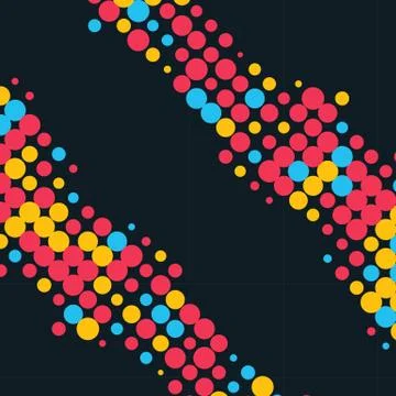 Abstract grunge halftone dot texture Stock Illustration