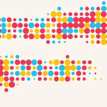 Abstract grunge halftone dot texture Stock Illustration