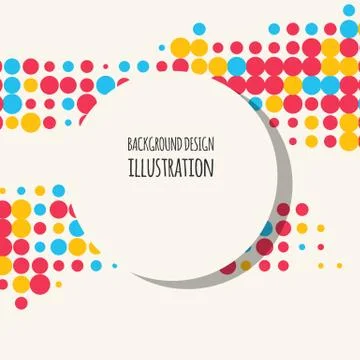 Abstract grunge halftone dot texture Stock Illustration