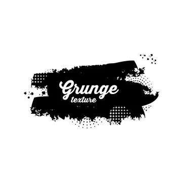 Abstract grunge halftone splatter texture isolated 스톡 일러스트