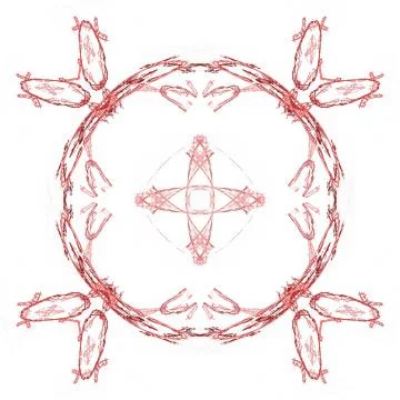 Abstract grunge pattern Illustrazione stock