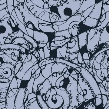 Abstract grunge seamless pattern Illustrazione stock