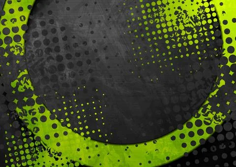 Abstract grunge tech geometric background 스톡 일러스트