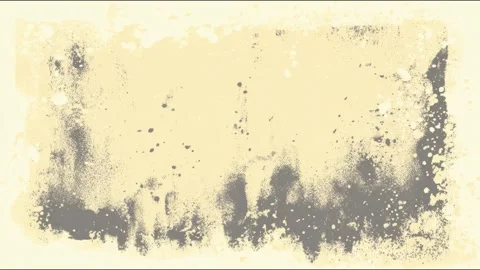 Abstract grunge texture evolution: dynamic paint splatter art sequence Stock Footage 314666594