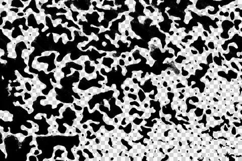 Abstract grunge texture splatter splash paint transparent overlay background Stock Illustration