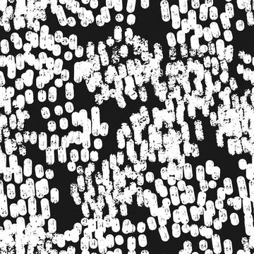 Abstract grunge texture stylized seamless pattern rapport vector Stock Illustration