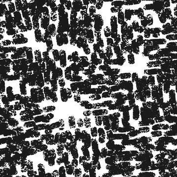 Abstract grunge texture stylized seamless pattern rapport vector Stock Illustration