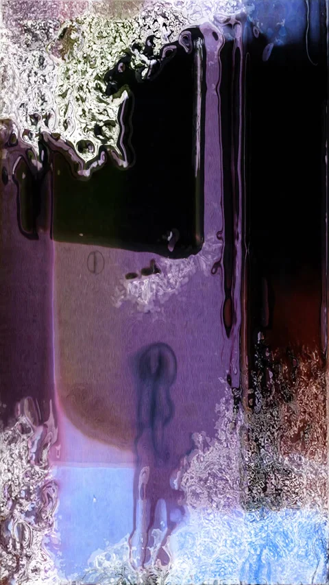 Abstract Grunge Waves: Distorted Textures in Fluid Motion Stock Footage 283672540