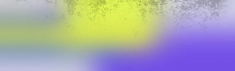 Abstract grungy gradient background featuring vibrant yellow and deep purpl.. Stock Illustration