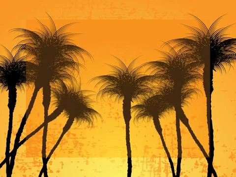 Abstract grungy summer background Stock-Illustration