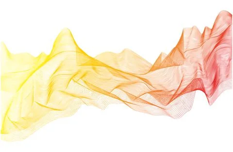 Abstract guilloche pattern. Vector complex gradient lines texture. Illustrazione stock