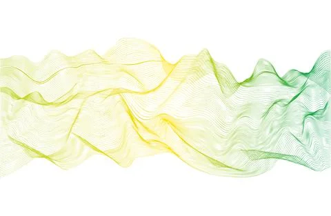 Abstract guilloche pattern. Vector complex gradient lines texture. Illustrazione stock