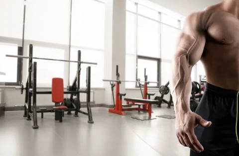 Abstract gym background Stock Photos