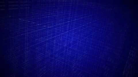 Abstract hacker text and grid.Blue Stock Footage 75662268