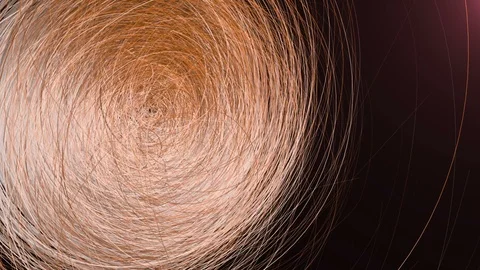 Abstract Hair Background Stock Footage 89526009