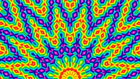 Abstract half circle motion background of bright colorful mosaic Stock Footage 235563517