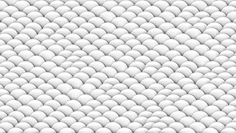 Abstract half-circle pattern moving background Stock Footage 294794302