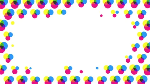 Abstract half tone frame background (loop-able) 스톡 동영상 37677209