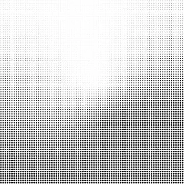 Abstract halftone background in black and white. Dotted vector pattern Stock Illustration