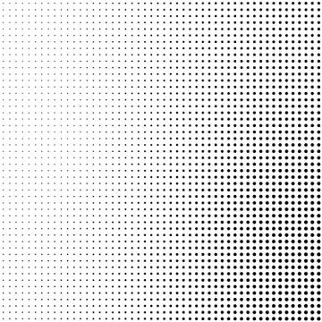 Abstract halftone background in black and white. Dotted vector pattern Illustrazione stock