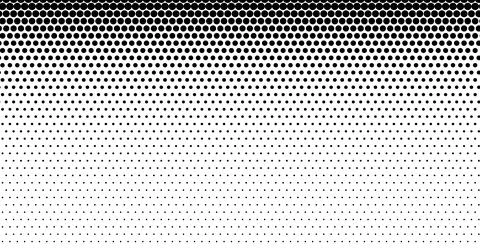 Abstract halftone background, black dot pattern イラスト素材